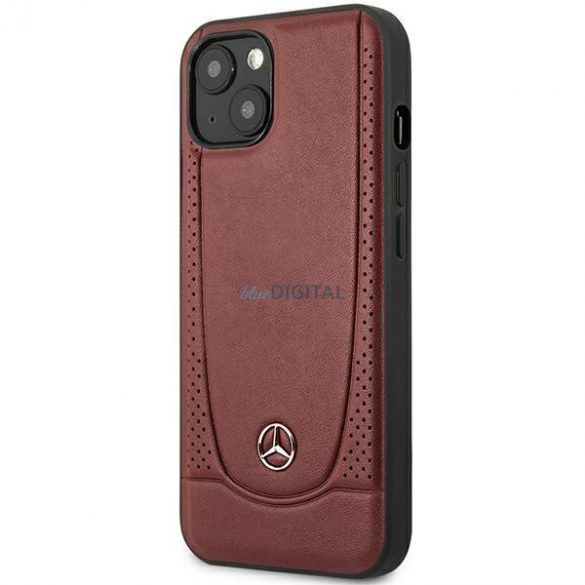 Mercedes MEHCP15SARMRE iPhone 15 6.1" roșu/roșu Hardcase Piele Urban Bengale