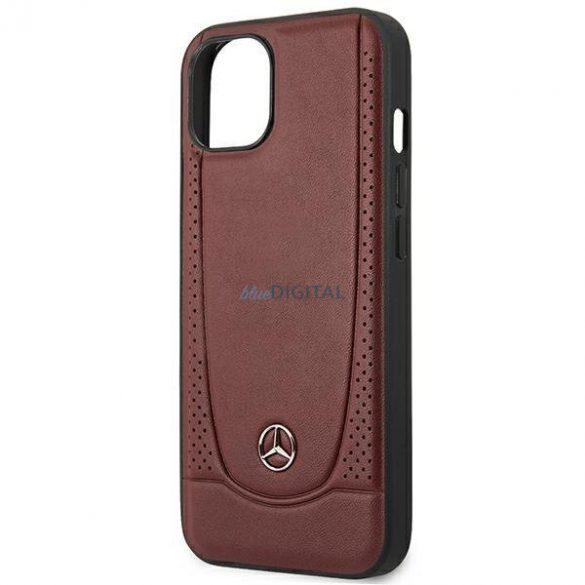 Mercedes MEHCP15SARMRE iPhone 15 6.1" roșu/roșu Hardcase Piele Urban Bengale