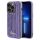 Husa Guess Sequin Script Metal pentru iPhone 13 Pro / 13 - violet