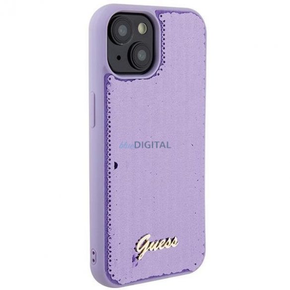 Găsiți Guess Sequin Script Metal pe iPhone 15 - culoare