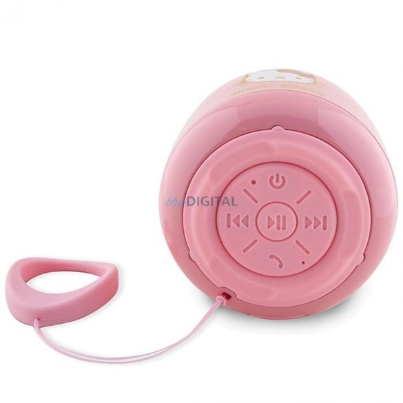 Difuzor Bluetooth Hello Kitty Electroplate Gradient - roz