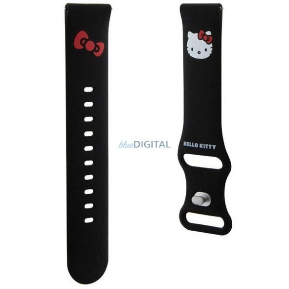 Hello Kitty Silicone Kitty Cureaua universală pentru cap 20mm - neagră