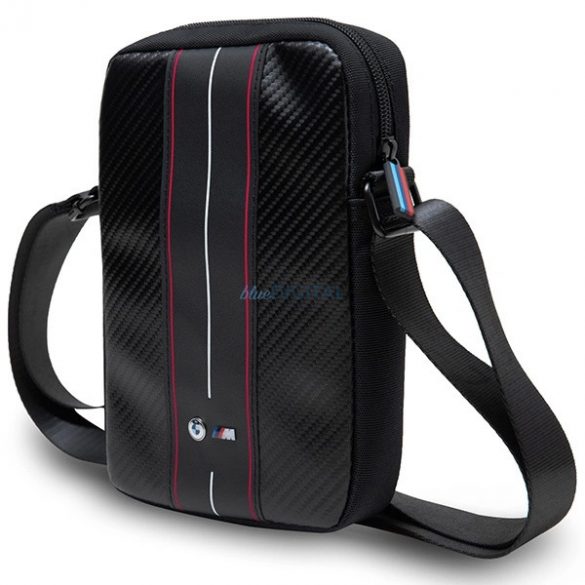 Geanta BMW Carbon & Red Stripe pentru o tableta de 10" - neagra