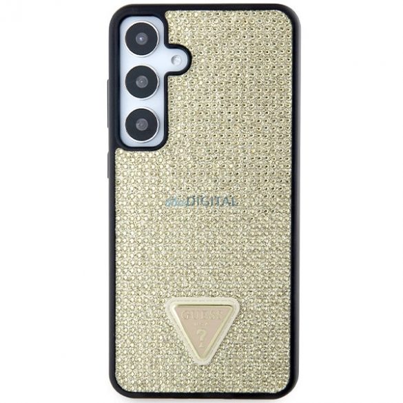 Husa Guess Triunghi Strass pentru Samsung Galaxy S24+ - auriu