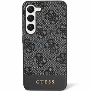 Husa Guess 4G Stripe Collection pentru Samsung Galaxy S24 - neagra