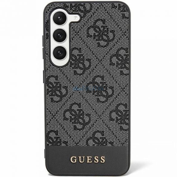 Husa Guess 4G Stripe Collection pentru Samsung Galaxy S24+ - neagra