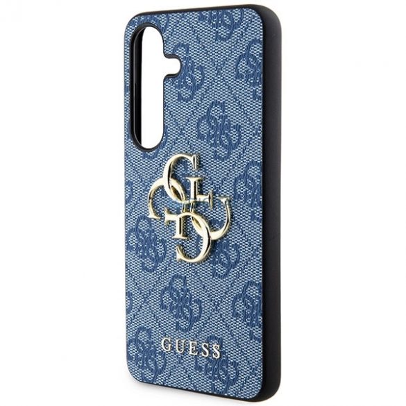 Husa Guess 4G Big Metal Logo pentru Samsung Galaxy S24 - albastra