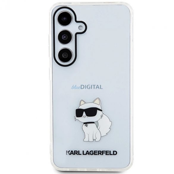 Husa Karl Lagerfeld IML Choupette pentru Samsung Galaxy S24 - transparenta