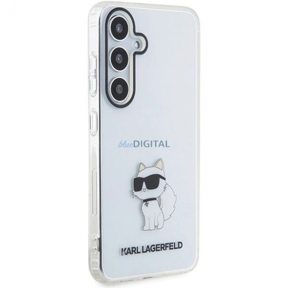 Husa Karl Lagerfeld IML Choupette pentru Samsung Galaxy S24 - transparenta