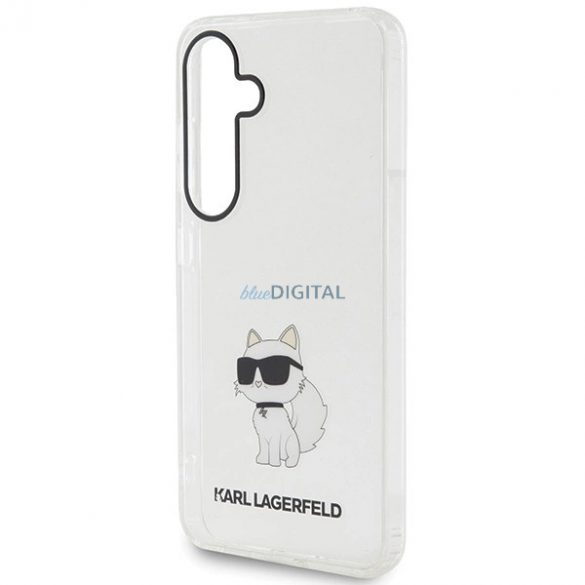 Husa Karl Lagerfeld IML Choupette pentru Samsung Galaxy S24 - transparenta