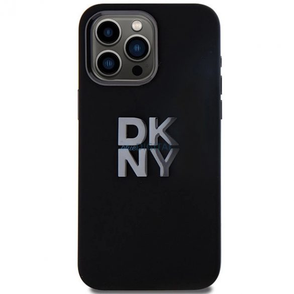 Etui DKNY Liquid Silicone Metal Logo pe iPhone 15 Pro - original