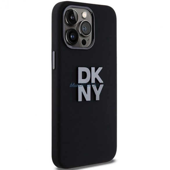 Etui DKNY Liquid Silicone Metal Logo pe iPhone 15 Pro - original