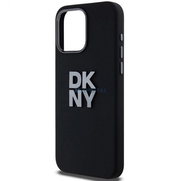 Etui DKNY Liquid Silicone Metal Logo pe iPhone 15 Pro - original