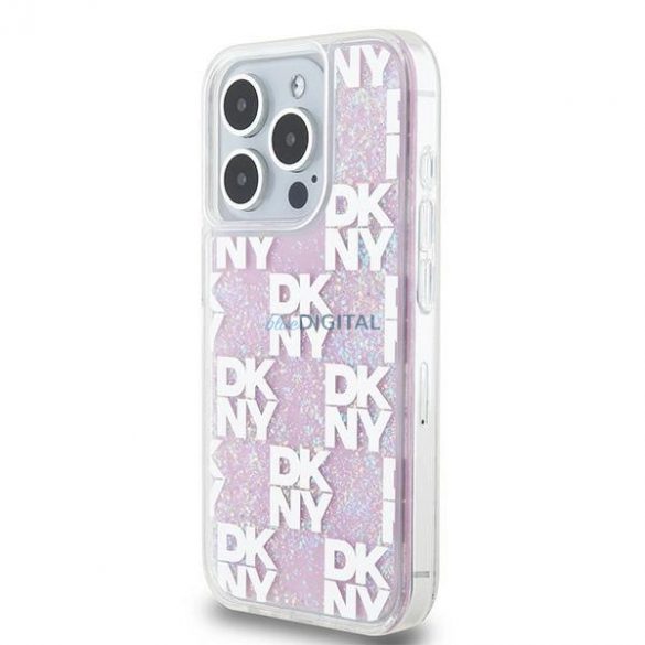 Înregistrați DKNY Liquid Glitter Multilogo pe iPhone 15 Pro - cel mai bun