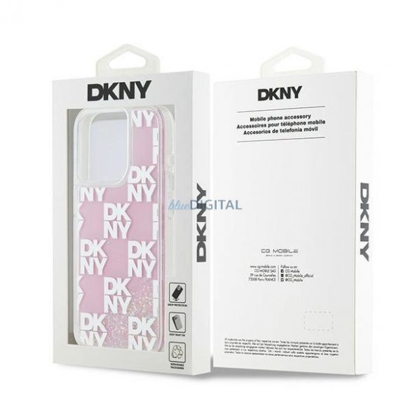 Înregistrați DKNY Liquid Glitter Multilogo pe iPhone 15 Pro - cel mai bun