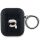 Husa Karl Lagerfeld Monogram Karl Head pentru AirPods 1/2 - neagra