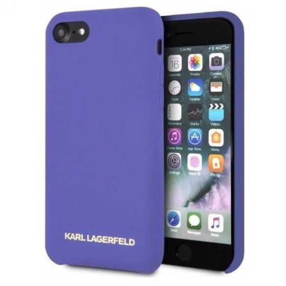 Karl Lagerfeld KLHCI8SLVOG Husă rigidă pentru iPhone 7/8 violet