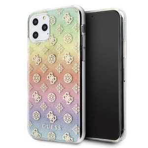 Guess GUHCN58PEOML Husă rigidă multicoloră pentru iPhone 11 Pro Color Play 4G Husă bujor pentru telefon