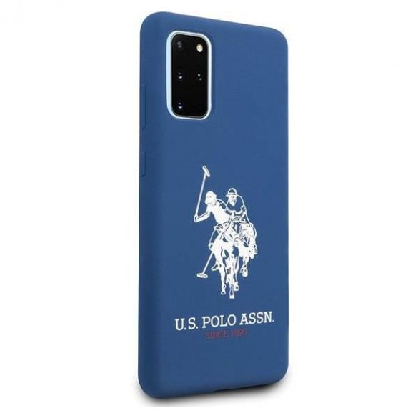 Husa pentru telefon US Polo USHCS67SLHRNV S20 + G985 albastru închis Silicone Collection