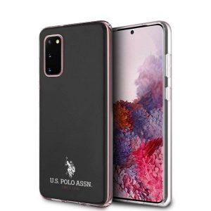 Carcasă pentru telefon US Polo USHCS62TPUBK S20 G980 neagră lucioasă