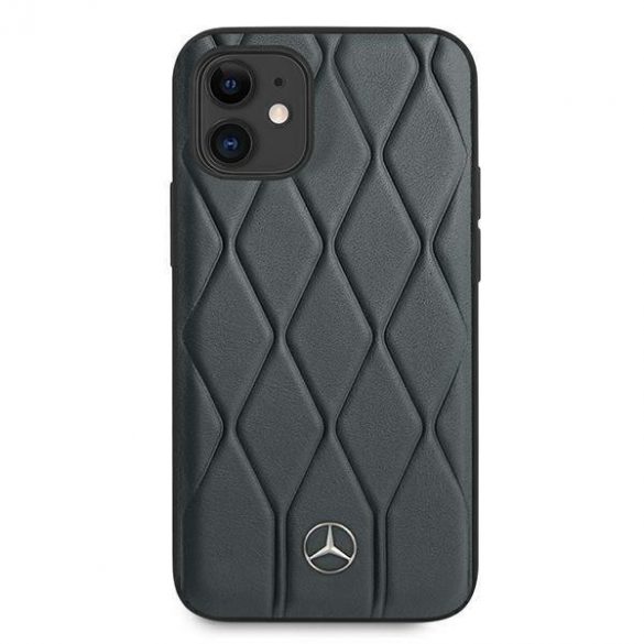 Mercedes MEHCP12SMULNA iPhone 12 mini 5.4" carcasa albastra Wave Line carcasa telefon