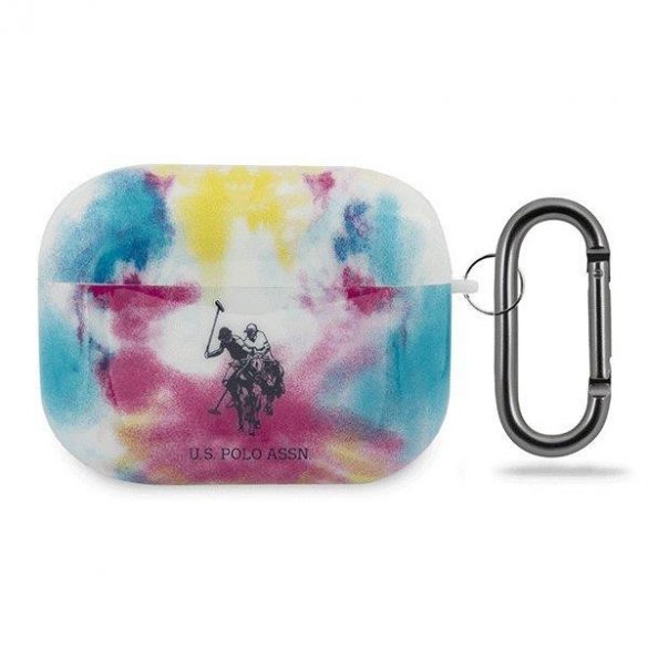 US Polo USACAPPCUSML Husă AirPods Pro Colecție Tie & Dye multicoloră