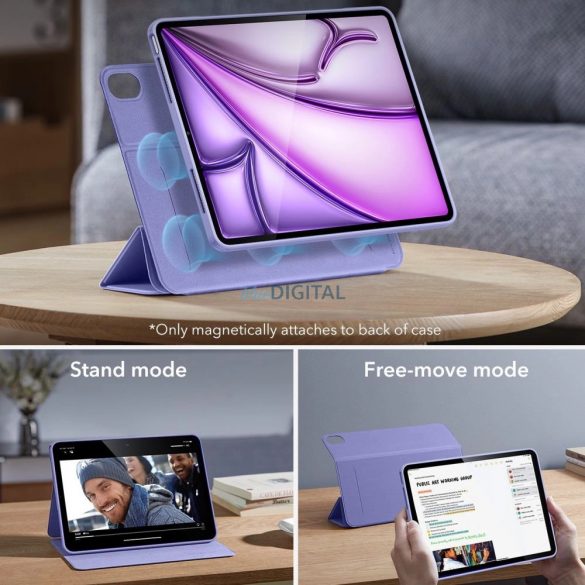 Husă ESR Rebound Hybrid pentru iPad Air 13'' 2024 - violet