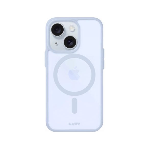 LAUT Huex Protect - pentru iPhone 13/14/15 compatibil cu MagSafe (albastru)