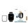 Husă PanzerGlass Full Body pentru Apple Watch 4 / 5 / 6 / SE 44 mm - Transparentă