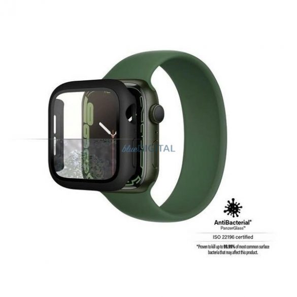 Carcasă PanzerGlass Full Body pentru Apple Watch 7 41 mm - Negru