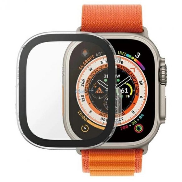 Husa PanzerGlass Full Body pentru Apple Watch Ultra 49mm - transparenta