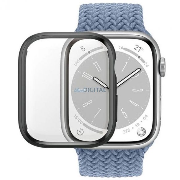 Husă PanzerGlass Full Body pentru Apple Watch 7 41mm - neagră