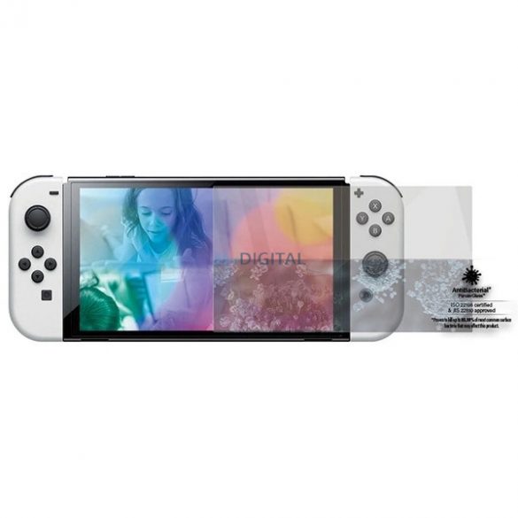 PanzerGlass Sticlă antibacteriană standard pentru Nintendo Switch OLED