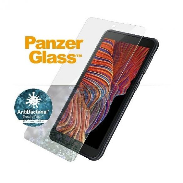 PanzerGlass E2E Pro Sticlă securizată antibacteriană obișnuită pentru Samsung Galaxy Xcover 5