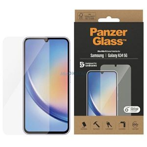 Sticlă călită PanzerGlass Ultra-Wide Fit pentru Samsung Galaxy A34 5G