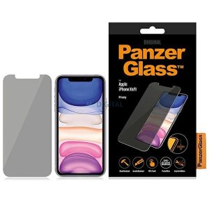 Sticlă călită PanzerGlass Standard Fit privatizată pentru iPhone XR/11