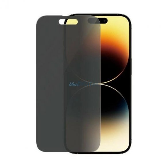 Sticlă antibacteriană PanzerGlass Classic Fit pentru iPhone 14 Pro