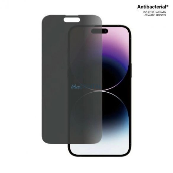 Sticlă antibacteriană PanzerGlass Classic Fit pentru iPhone 14 Pro Max