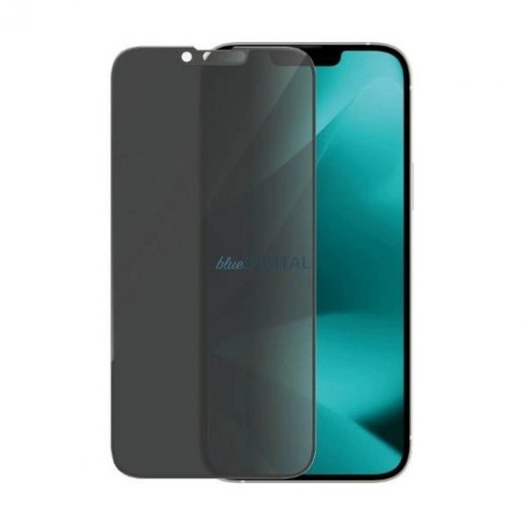 PanzerGlass Ultra-Wide Fit Sticlă securizată Antibacteriană Confidențialitate cu poziționare pentru iPhone 14 Plus / 13 Pro Max