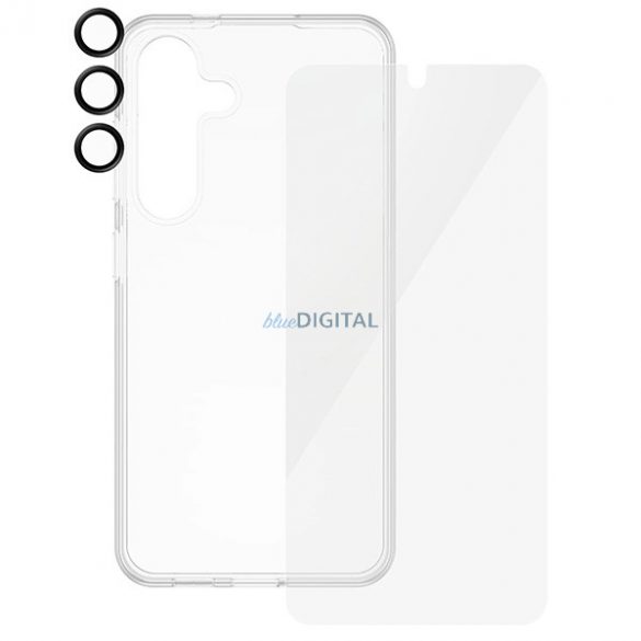 Set husă SAFE by PanzerGlass + folie de protecție + husă pentru cameră pentru Samsung Galaxy S24