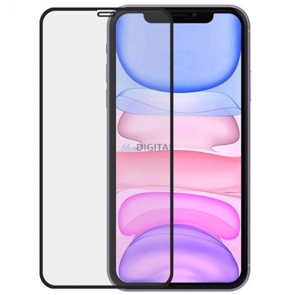 Sticlă temperată SAFE by PanzerGlass Edge-to-Edge pentru iPhone 11 / Xr - cu cadru negru