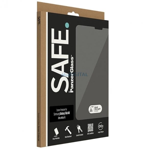 Sticlă temperată SAFE by PanzerGlass Ultra-Wide Fit pentru Samsung Galaxy Tab A8