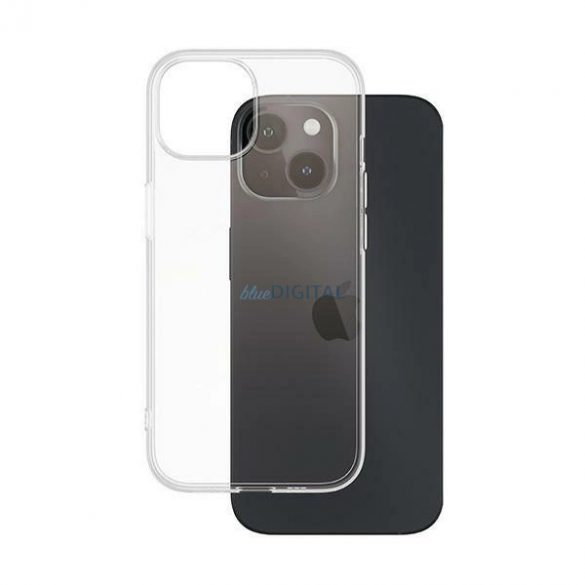 Husa TPU reciclata SAFE by PanzerGlass pentru iPhone 15 Plus - transparenta