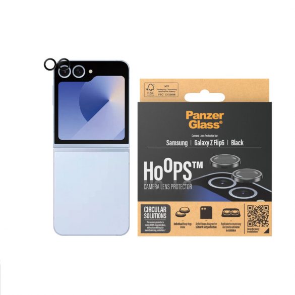 Protecție PanzerGlass Hoops pentru cameră pentru Samsung Galaxy Z Flip 6