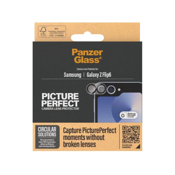 PanzerGlass Picture Protecție perfectă a camerei pentru Samsung Galaxy Z Flip 6