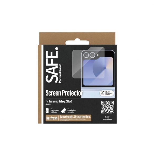 Sticlă securizată SAFE by PanzerGlass pentru Samsung Galaxy Z Flip 6