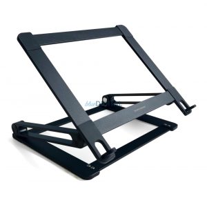 Stand Silver Monkey US-600 pentru laptopuri de pana la 17.3'', aluminiu - negru