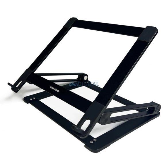 Stand Silver Monkey US-600 pentru laptopuri de pana la 17.3'', aluminiu - negru