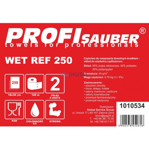 Lavete pentru găleată de înmuiere ProfiSauber WET REF 250 - INSERT