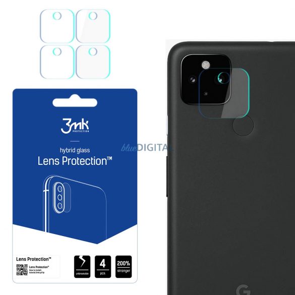 Sticlă pentru cameră hibridă 3mk Lens Protection™ pentru Google Pixel 4A 5G